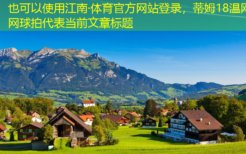 江南·体育官方网站登录，蒂姆18温网网球拍